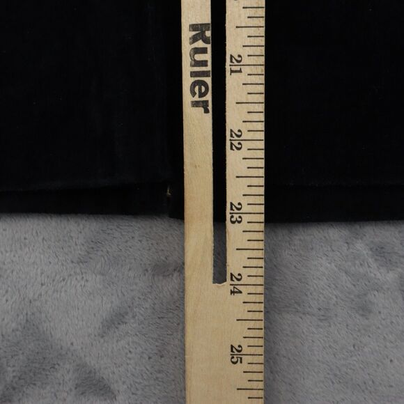 Relativity Jacket Womens PL Black Long Sleeve Full Zip Leather Collar Polyester - Picture 6 of 16